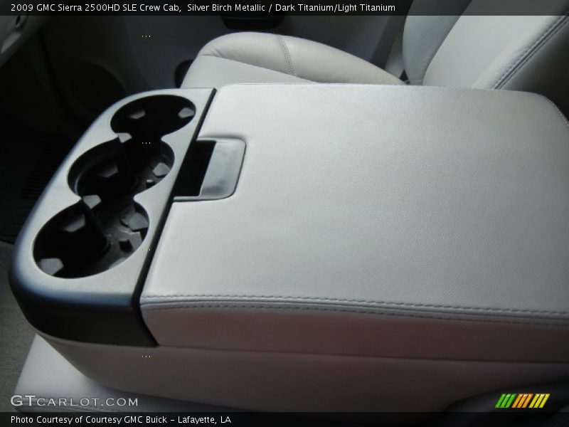 Silver Birch Metallic / Dark Titanium/Light Titanium 2009 GMC Sierra 2500HD SLE Crew Cab