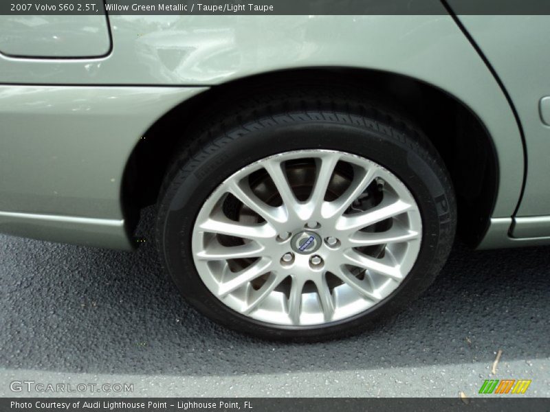 Willow Green Metallic / Taupe/Light Taupe 2007 Volvo S60 2.5T