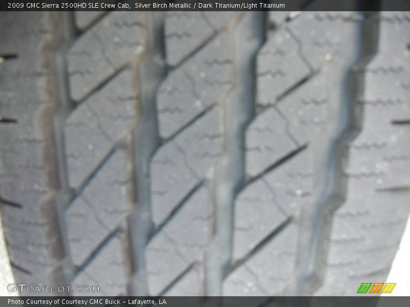 Silver Birch Metallic / Dark Titanium/Light Titanium 2009 GMC Sierra 2500HD SLE Crew Cab