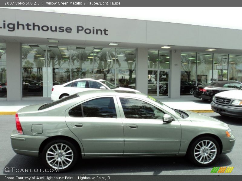Willow Green Metallic / Taupe/Light Taupe 2007 Volvo S60 2.5T
