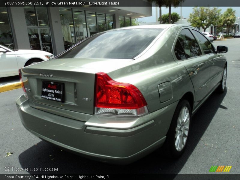 Willow Green Metallic / Taupe/Light Taupe 2007 Volvo S60 2.5T