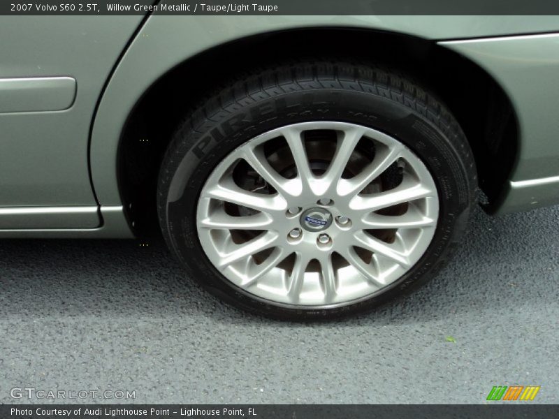 Willow Green Metallic / Taupe/Light Taupe 2007 Volvo S60 2.5T