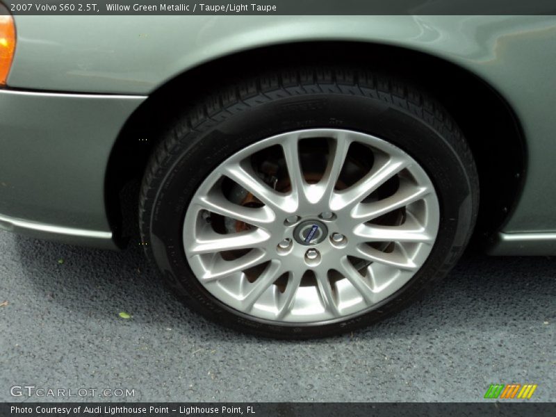 Willow Green Metallic / Taupe/Light Taupe 2007 Volvo S60 2.5T