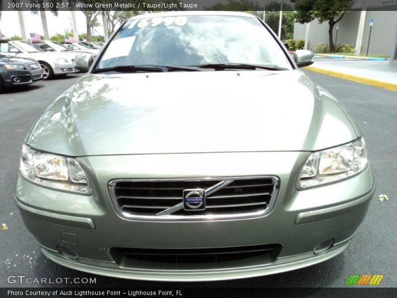 Willow Green Metallic / Taupe/Light Taupe 2007 Volvo S60 2.5T