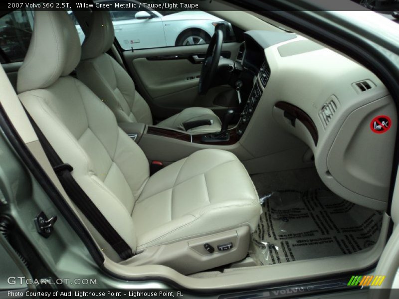 Willow Green Metallic / Taupe/Light Taupe 2007 Volvo S60 2.5T