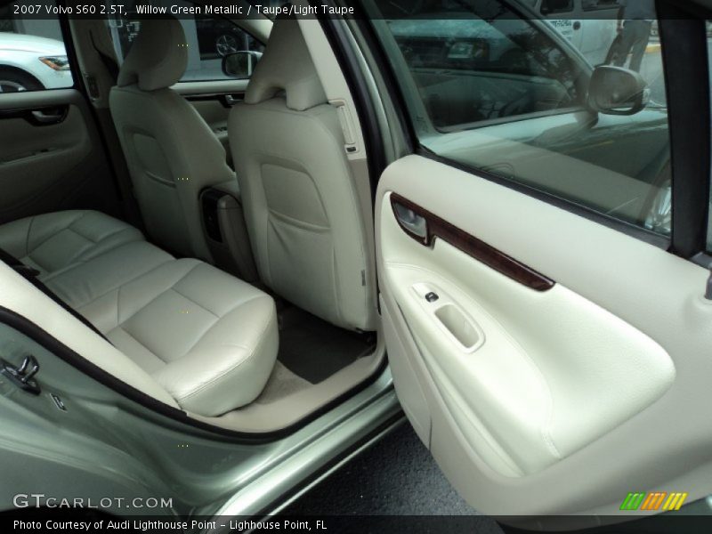 Willow Green Metallic / Taupe/Light Taupe 2007 Volvo S60 2.5T