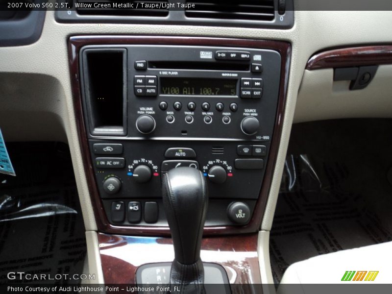 Willow Green Metallic / Taupe/Light Taupe 2007 Volvo S60 2.5T