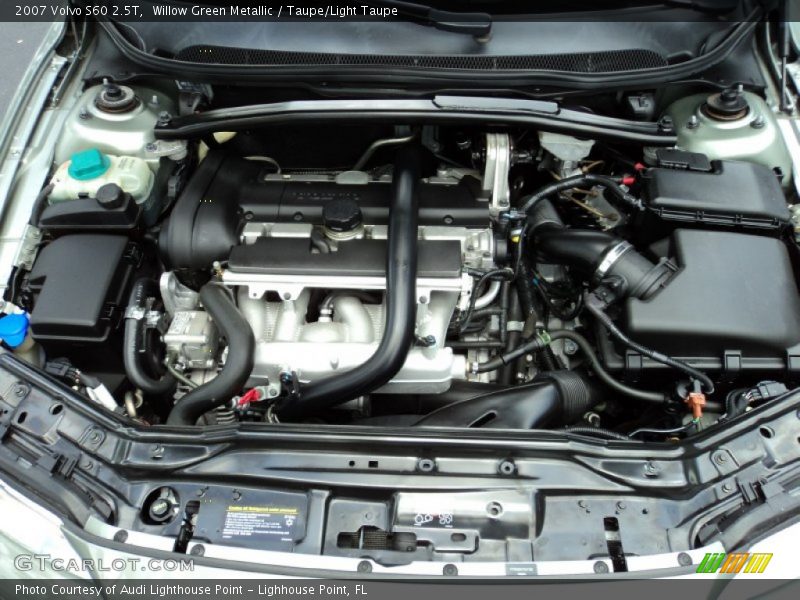 Willow Green Metallic / Taupe/Light Taupe 2007 Volvo S60 2.5T