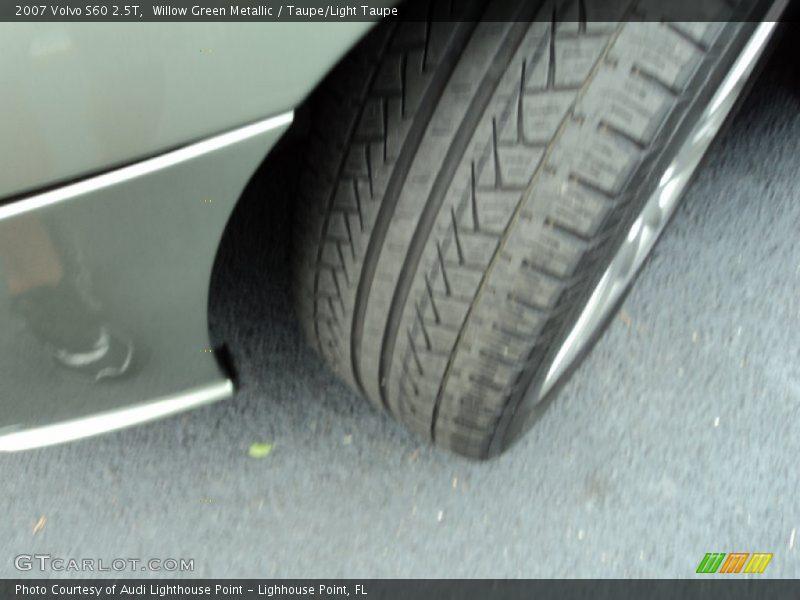 Willow Green Metallic / Taupe/Light Taupe 2007 Volvo S60 2.5T