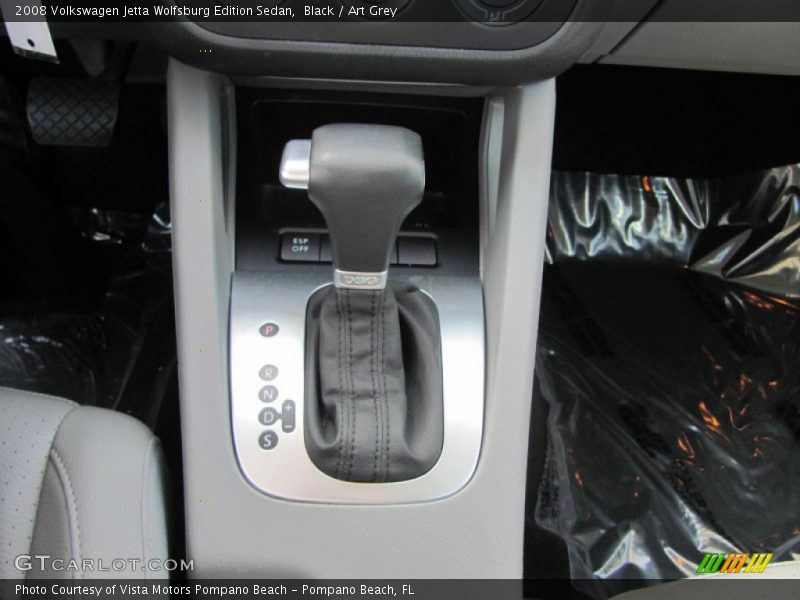Black / Art Grey 2008 Volkswagen Jetta Wolfsburg Edition Sedan