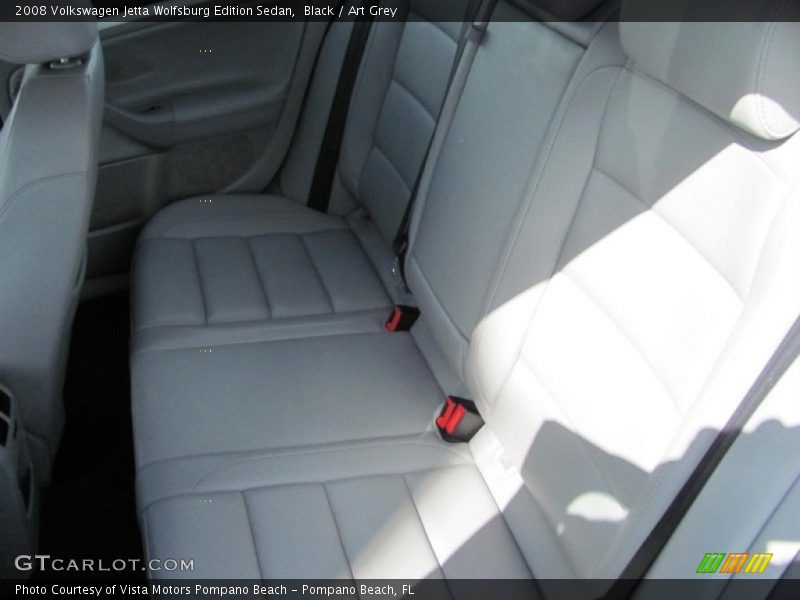 Black / Art Grey 2008 Volkswagen Jetta Wolfsburg Edition Sedan