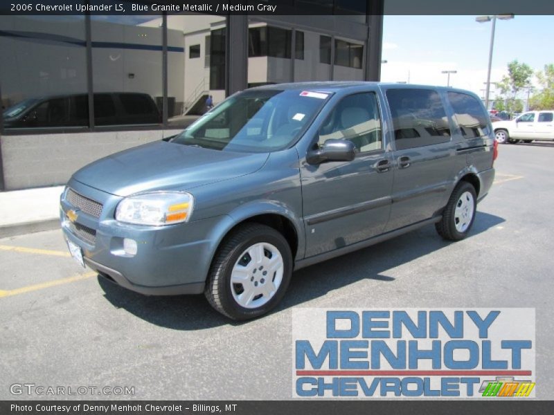 Blue Granite Metallic / Medium Gray 2006 Chevrolet Uplander LS