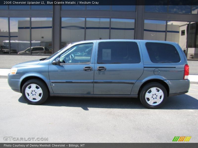 Blue Granite Metallic / Medium Gray 2006 Chevrolet Uplander LS