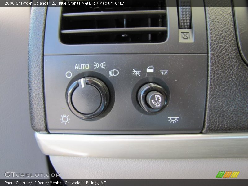 Blue Granite Metallic / Medium Gray 2006 Chevrolet Uplander LS