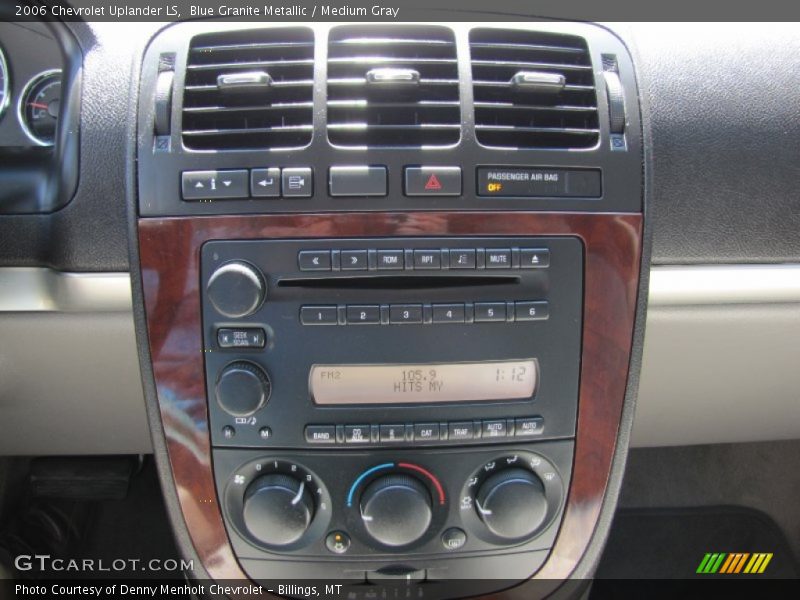Blue Granite Metallic / Medium Gray 2006 Chevrolet Uplander LS
