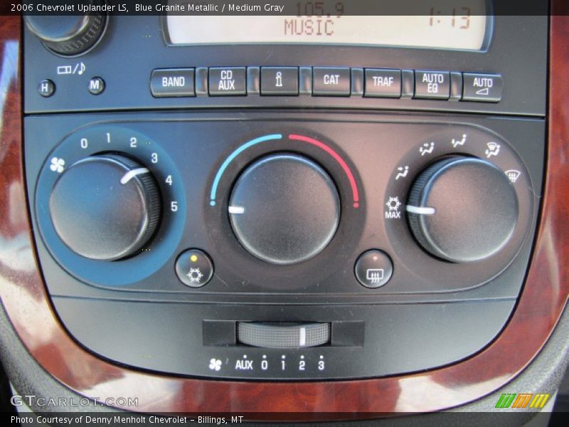 Blue Granite Metallic / Medium Gray 2006 Chevrolet Uplander LS