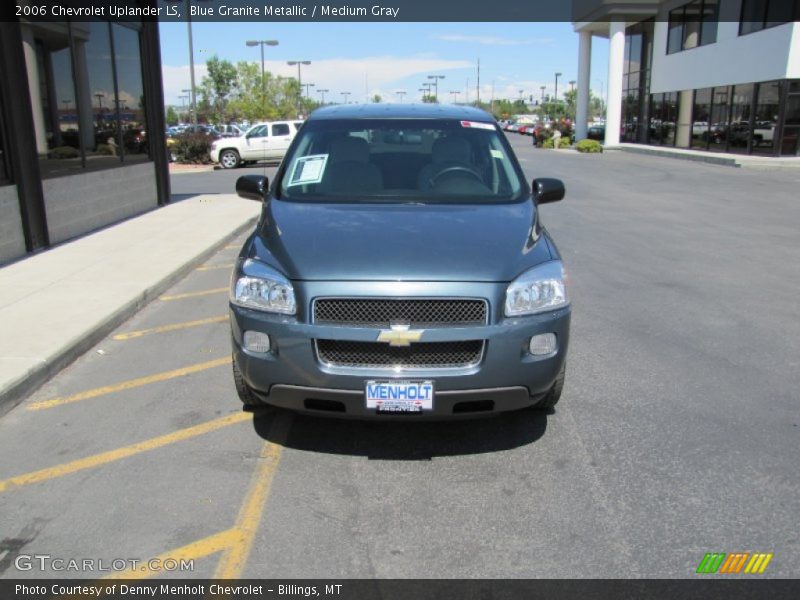 Blue Granite Metallic / Medium Gray 2006 Chevrolet Uplander LS