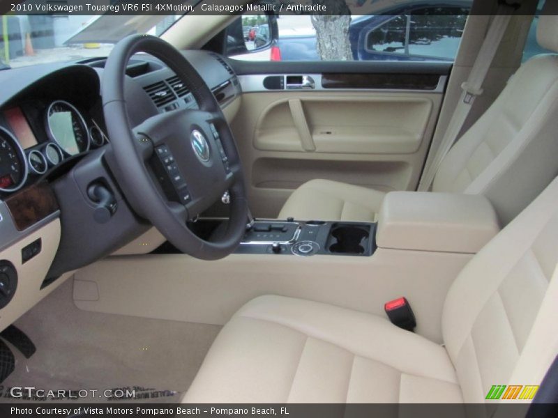  2010 Touareg VR6 FSI 4XMotion Anthracite Interior