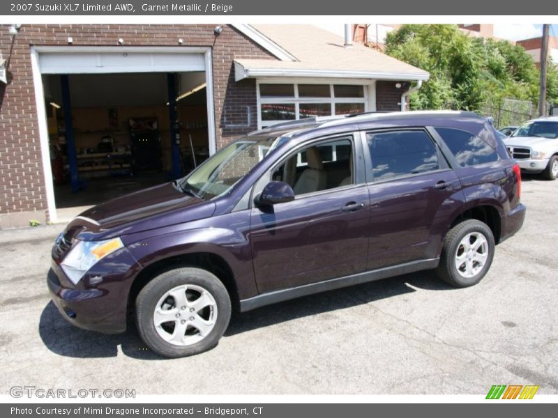 Garnet Metallic / Beige 2007 Suzuki XL7 Limited AWD