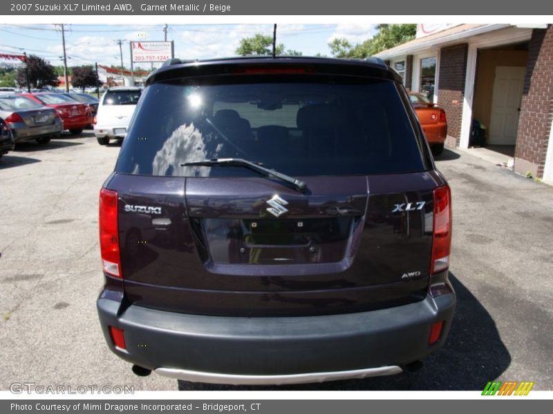 Garnet Metallic / Beige 2007 Suzuki XL7 Limited AWD