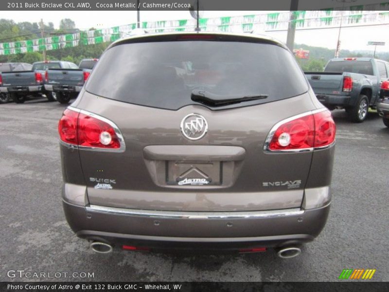 Cocoa Metallic / Cashmere/Cocoa 2011 Buick Enclave CXL AWD