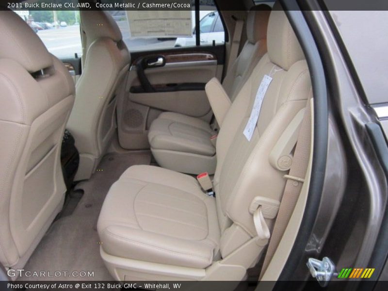 Cocoa Metallic / Cashmere/Cocoa 2011 Buick Enclave CXL AWD