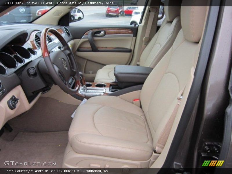 Cocoa Metallic / Cashmere/Cocoa 2011 Buick Enclave CXL AWD