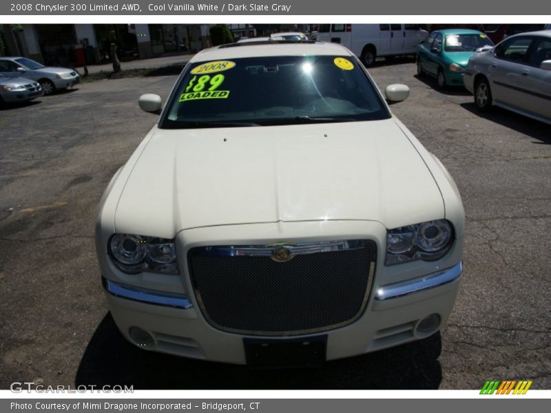 Cool Vanilla White / Dark Slate Gray 2008 Chrysler 300 Limited AWD