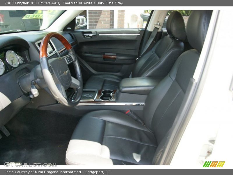 Cool Vanilla White / Dark Slate Gray 2008 Chrysler 300 Limited AWD