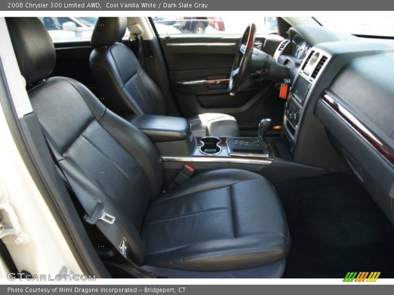 Cool Vanilla White / Dark Slate Gray 2008 Chrysler 300 Limited AWD