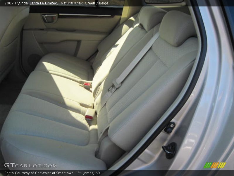 Natural Khaki Green / Beige 2007 Hyundai Santa Fe Limited