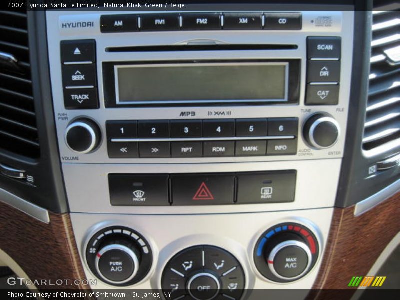 Natural Khaki Green / Beige 2007 Hyundai Santa Fe Limited