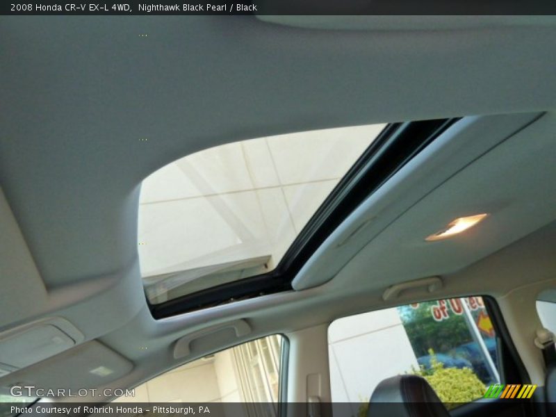 Nighthawk Black Pearl / Black 2008 Honda CR-V EX-L 4WD