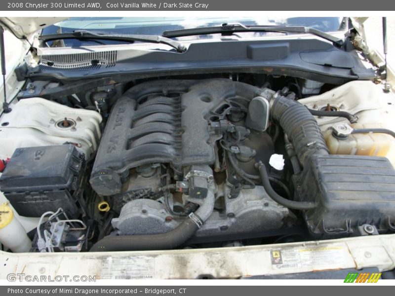 Cool Vanilla White / Dark Slate Gray 2008 Chrysler 300 Limited AWD