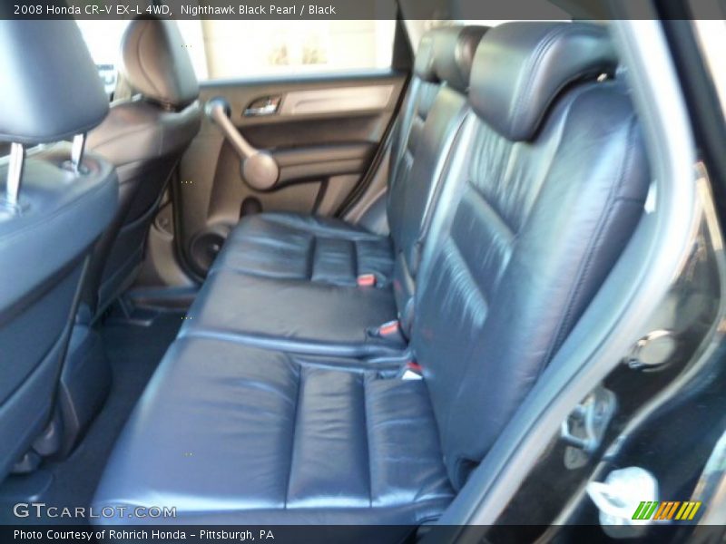 Nighthawk Black Pearl / Black 2008 Honda CR-V EX-L 4WD
