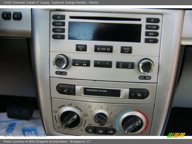 Audio System of 2006 Cobalt LT Coupe
