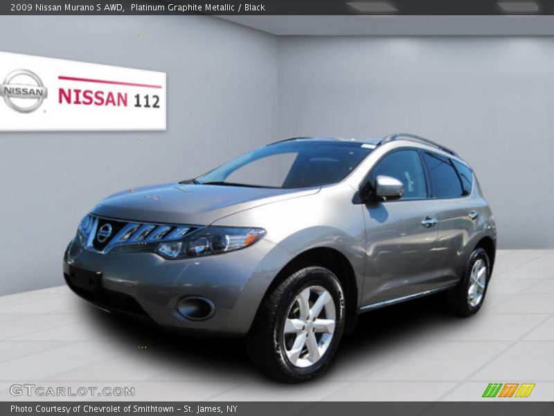 Platinum Graphite Metallic / Black 2009 Nissan Murano S AWD