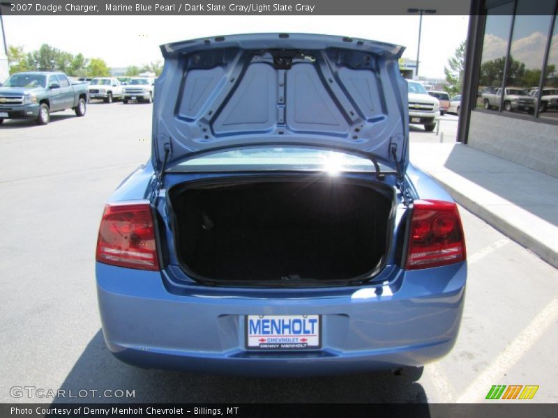 Marine Blue Pearl / Dark Slate Gray/Light Slate Gray 2007 Dodge Charger