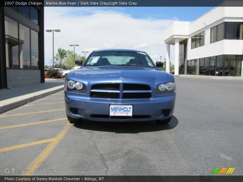 Marine Blue Pearl / Dark Slate Gray/Light Slate Gray 2007 Dodge Charger