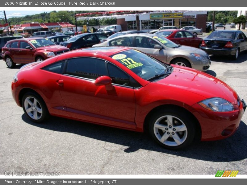 Pure Red / Dark Charcoal 2006 Mitsubishi Eclipse GS Coupe