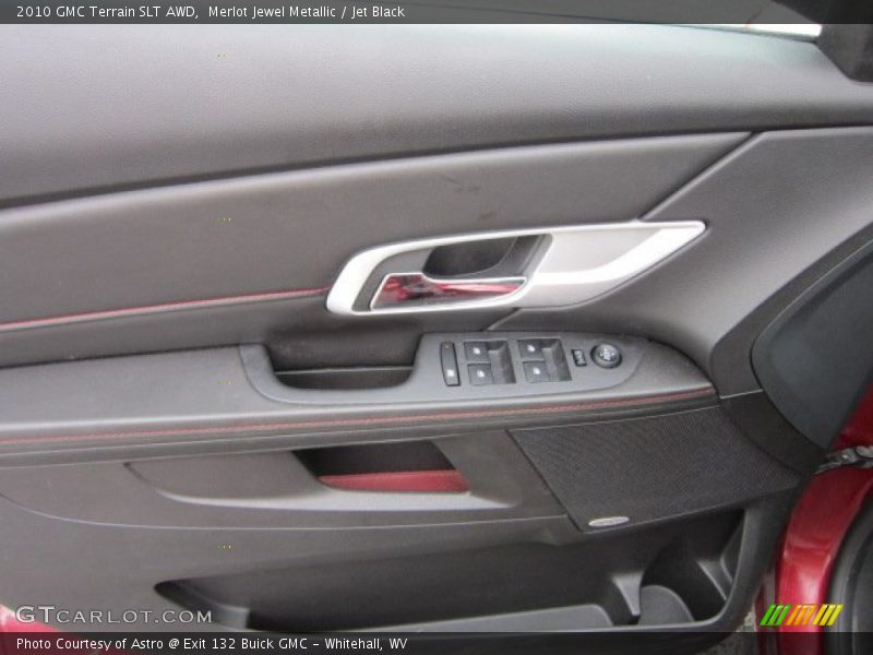 Merlot Jewel Metallic / Jet Black 2010 GMC Terrain SLT AWD