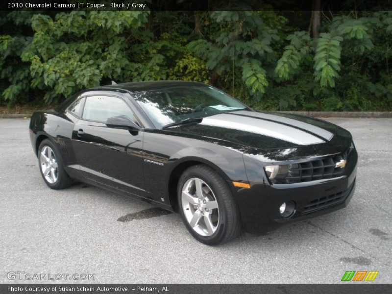 Black / Gray 2010 Chevrolet Camaro LT Coupe