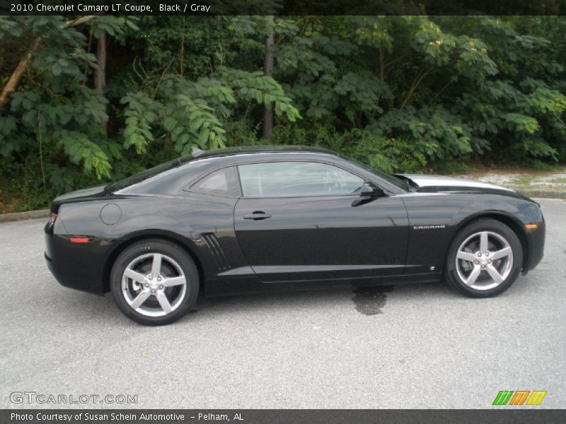 Black / Gray 2010 Chevrolet Camaro LT Coupe