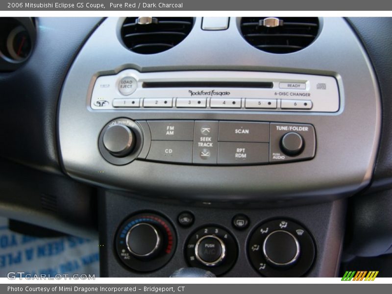 Pure Red / Dark Charcoal 2006 Mitsubishi Eclipse GS Coupe