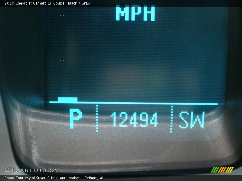 Black / Gray 2010 Chevrolet Camaro LT Coupe