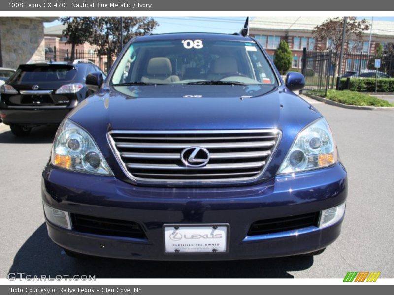 Nautical Blue Metallic / Ivory 2008 Lexus GX 470