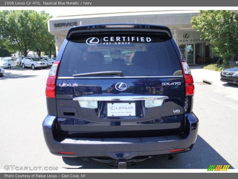 Nautical Blue Metallic / Ivory 2008 Lexus GX 470