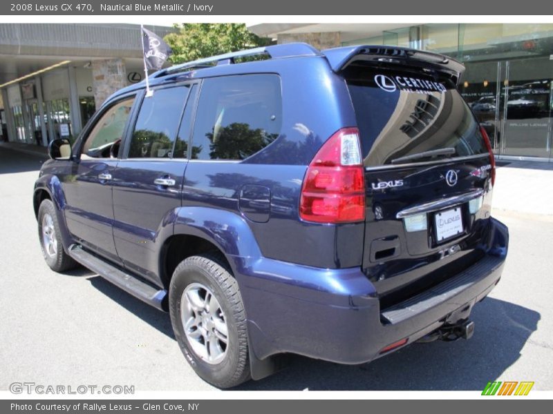 Nautical Blue Metallic / Ivory 2008 Lexus GX 470