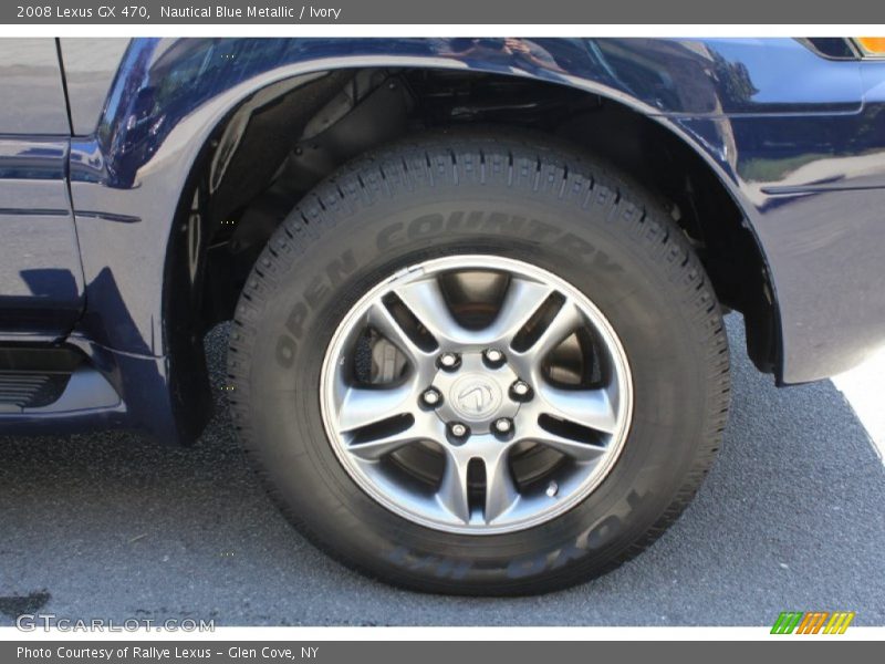Nautical Blue Metallic / Ivory 2008 Lexus GX 470
