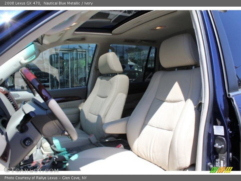 Nautical Blue Metallic / Ivory 2008 Lexus GX 470